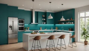 couleur de mur pour une cuisine blanche
