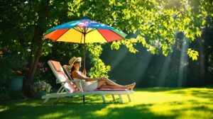 peut on bronzer a l'ombre d'un parasol