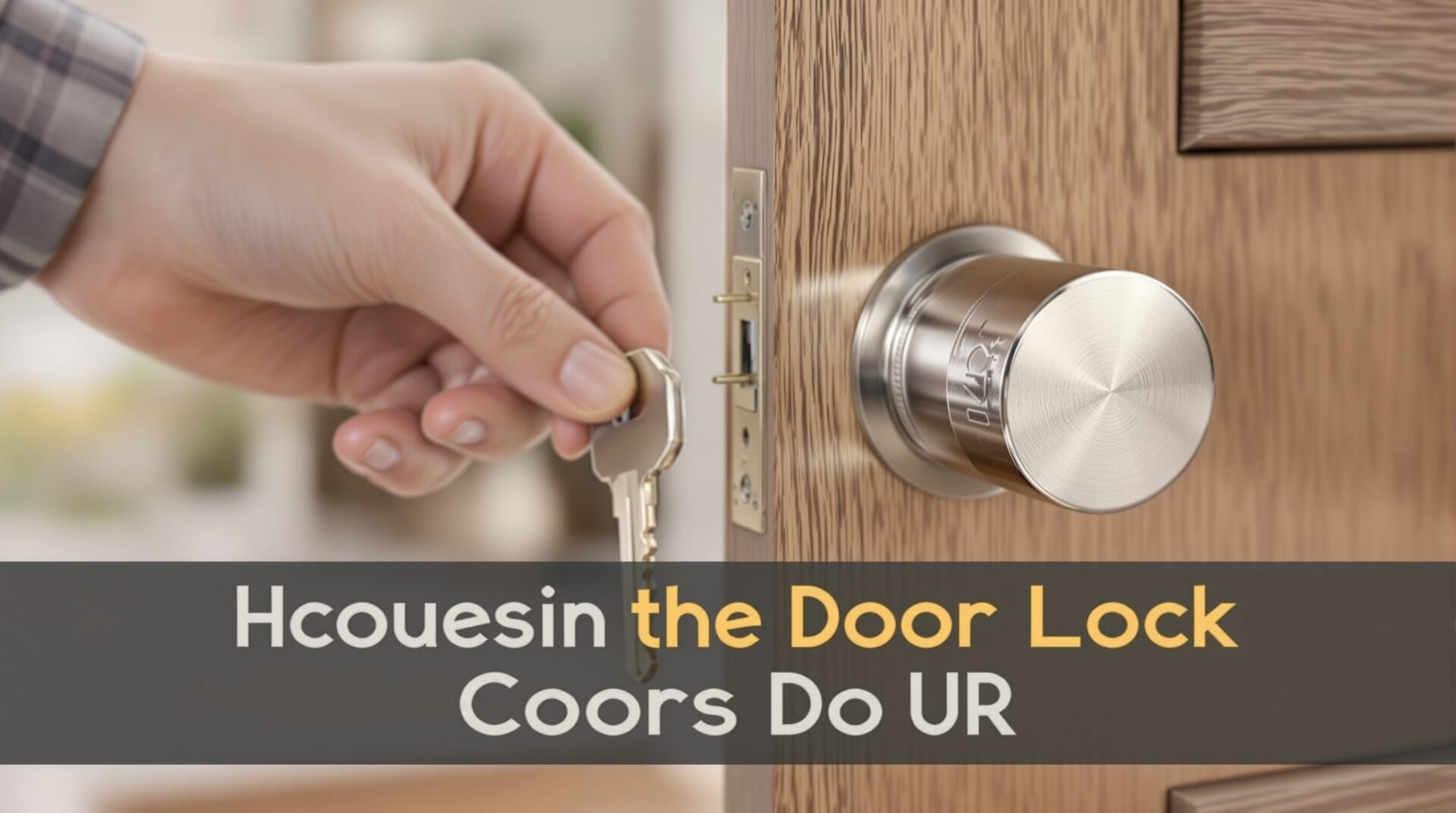 type de serrure porte d'entrée