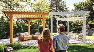 Les deux meilleurs matériaux pour pergolas : comment bien choisir ?