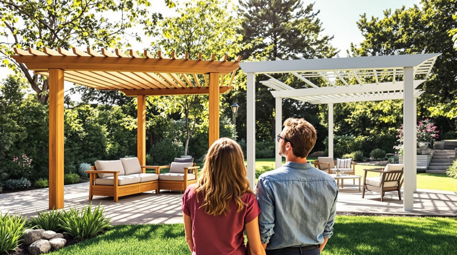 Les deux meilleurs matériaux pour pergolas : comment bien choisir ?