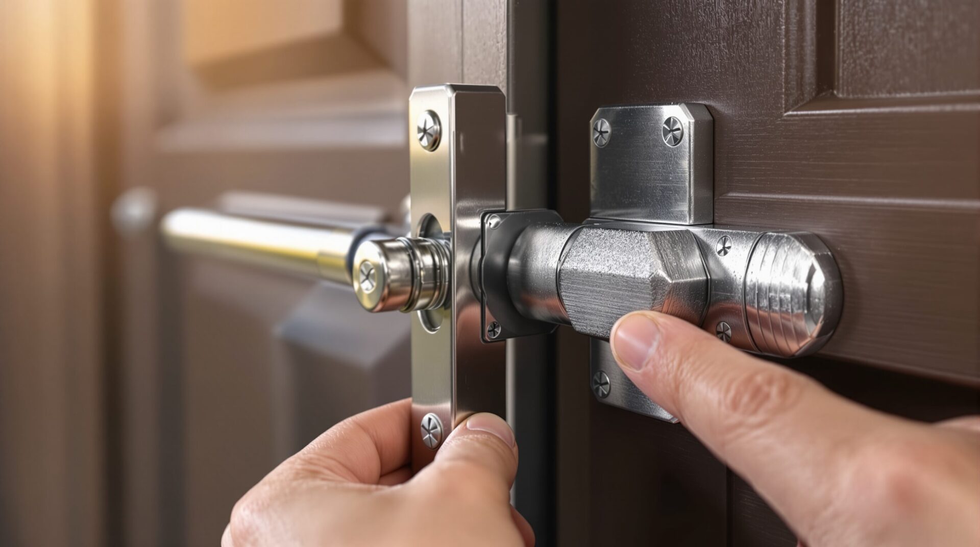 serrure porte de garage