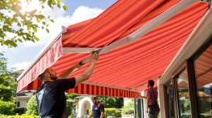 installation de store banne