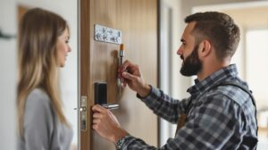 serrure porte blindée