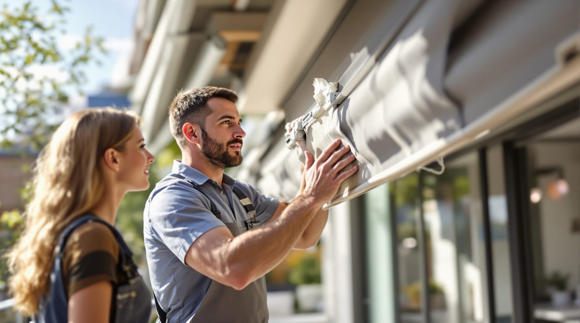 réparation store banne