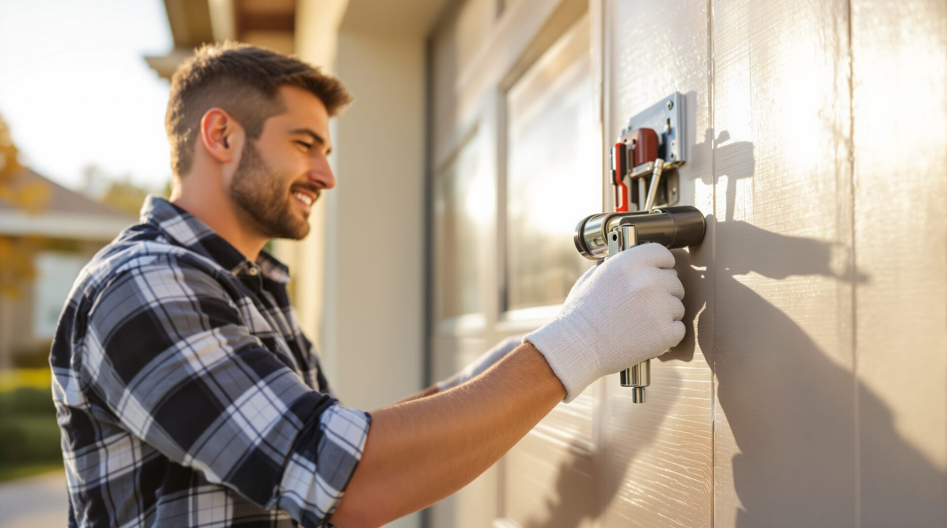 serrure porte de garage