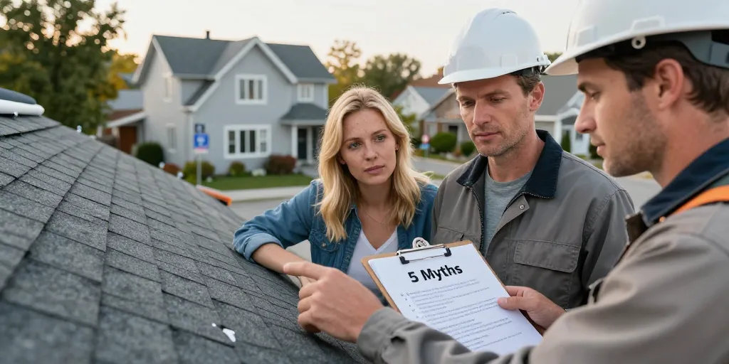 Cinq mythes tenaces sur la durée de vie d'une toiture au Québec