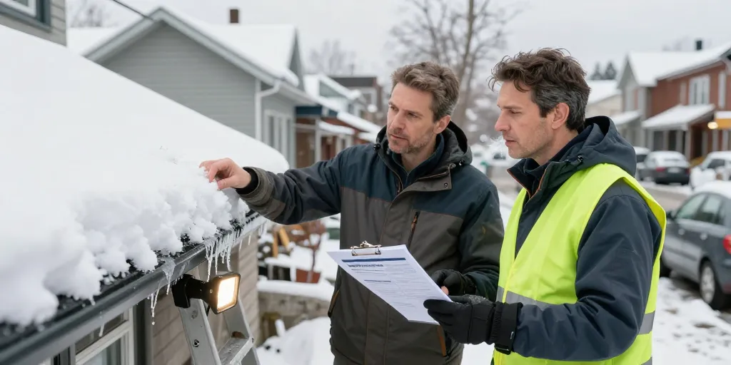 Quatre mythes sur le déneigement de toit qui coûtent cher aux Montréalais