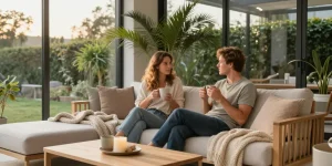 idée déco véranda cosy