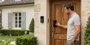 Comment sécuriser son entrée sans dénaturer la façade de sa maison ?
