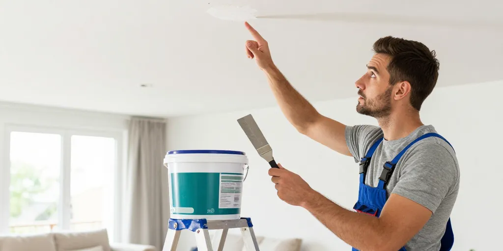 enduit de rebouchage plafond prix