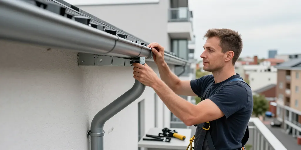 Pourquoi l'installation de vos gouttières mérite une attention particulière en milieu urbain