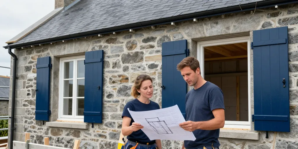 transformer une maison neo bretonne