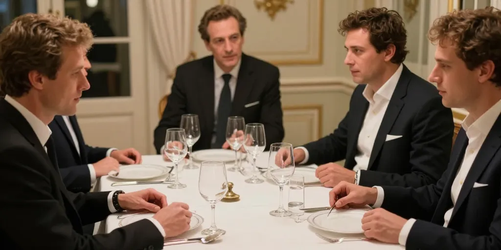 comment placer les couverts à table