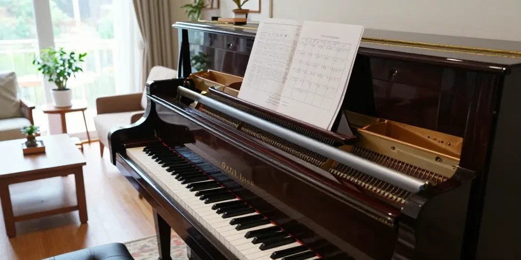 accorder piano après déménagement